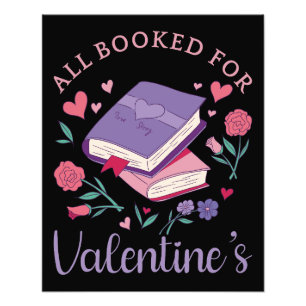 Bookworm - All Booked For Valentine's II Photo Print
