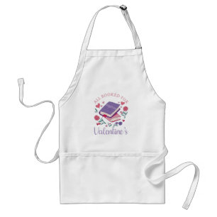 Bookworm - All Booked For Valentine's II Standard Apron