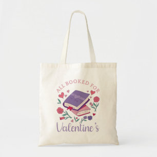 Bookworm - All Booked For Valentine's II Tote Bag