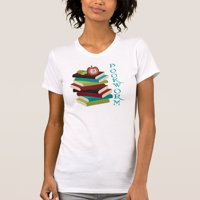 Bookworm Book Lover T-Shirt (Front)