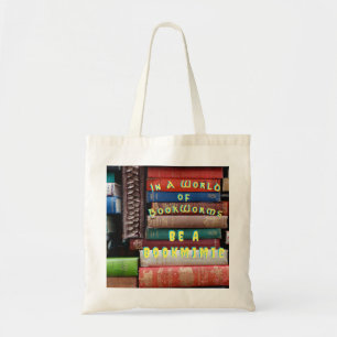 Bookworm Bookmimic  Tote Bag