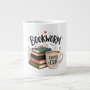 Bookworm Coffee Lover Mug