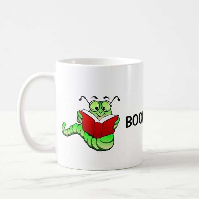 Bookworm Coffee Mug (Left)