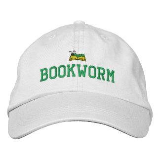 Bookworm Embroidered Hat