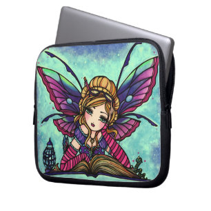 "Bookworm Fairy" Fantasy Art Sleeve Hannah Lynn