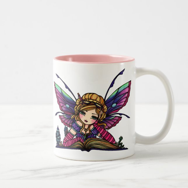 Bookworm Fairy Mug (Right)