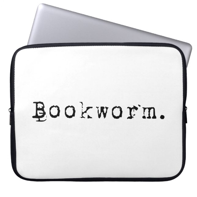 BOOKWORM LAPTOP SLEEVE (Front)