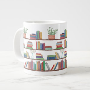 Bookworm Large Coffee Mug