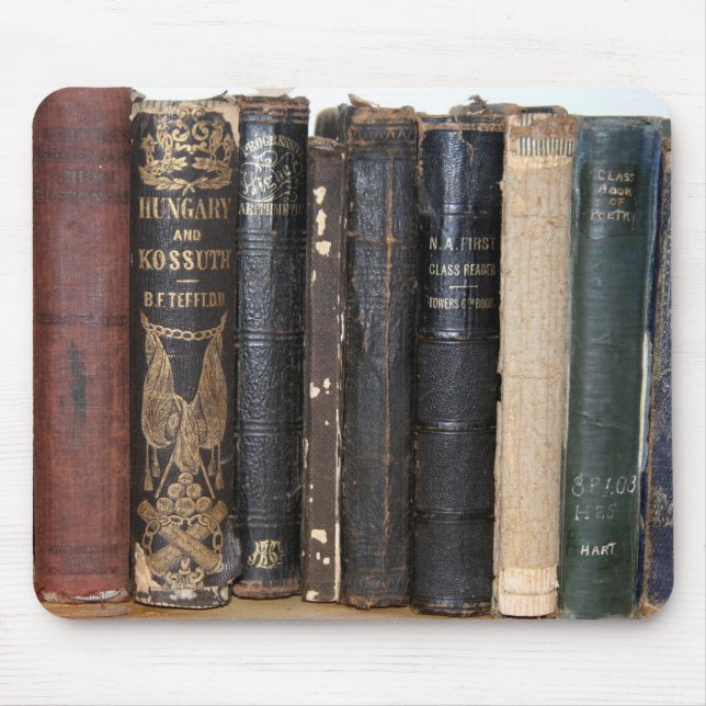 Bookworm Mouse Pad (Front)