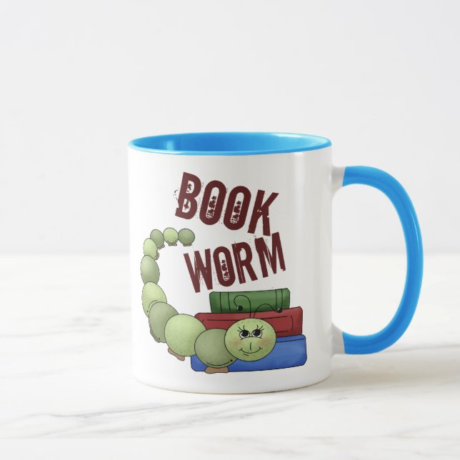 Bookworm Mug (Right)