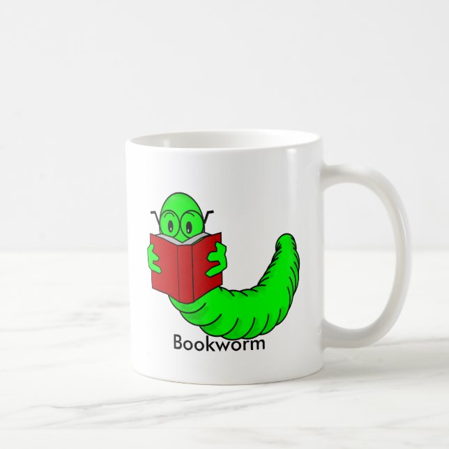 Bookworm Mug (Right)