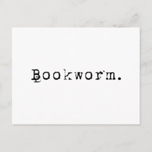 Bookworm Postcard