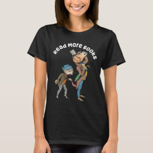 Bookworm, Read More Books Funny Animal  T-Shirt