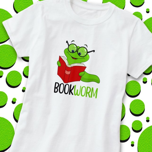 Bookworm Reading  T-Shirt (Creator Uploaded)