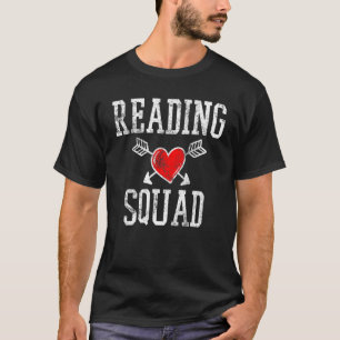 Bookworm Teacher Librarian Book Reading Vintage T-Shirt