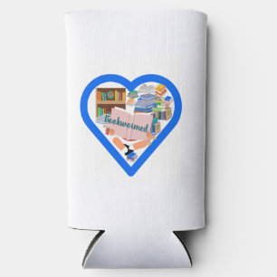 Bookwormed Seltzer Can Cooler