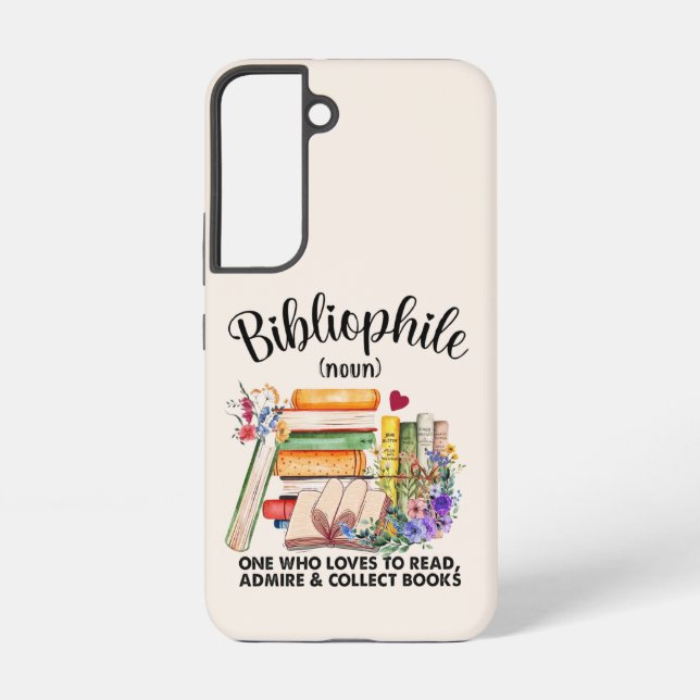 Bookworm's Delight Samsung Galaxy S22 Case (Back)