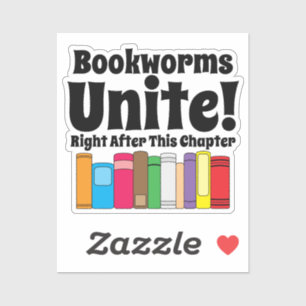 Bookworms Unite Funny Book Quote