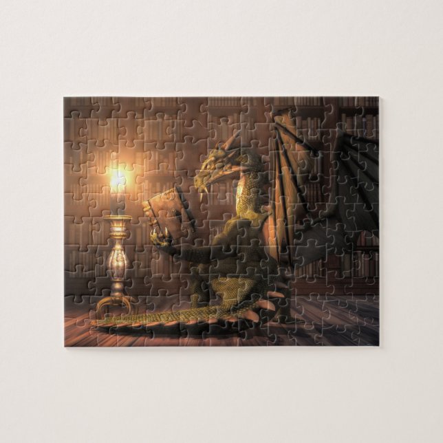 Bookwyrm Jigsaw Puzzle (Horizontal)