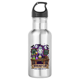 Boology Lab Spooky Science Ghost Scientist Potions 532 Ml Water Bottle