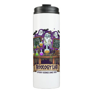 Boology Lab Spooky Science Ghost Scientist Potions Thermal Tumbler