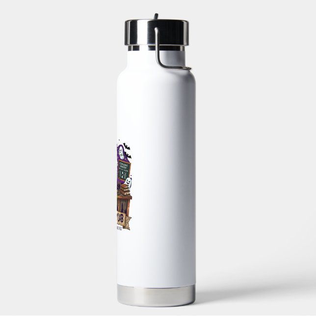 Boology Lab Spooky Science Ghost Scientist Potions Water Bottle (Left)