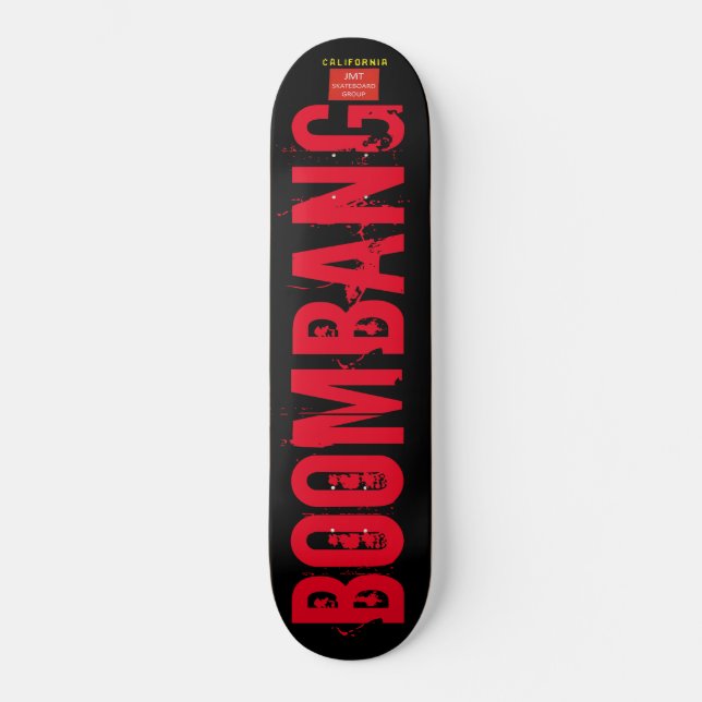 BOOM BANG Skateboard (Front)