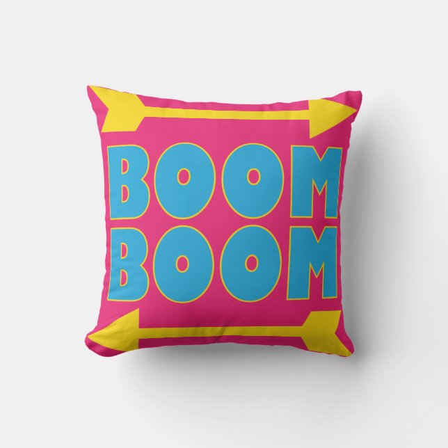 Boom Boom Cushion (Front)