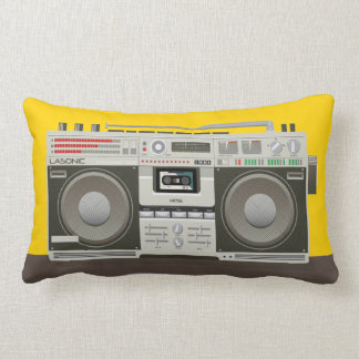Boom Box Pillow