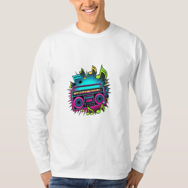  boom box T-Shirt (Front)