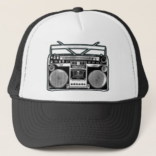 Boom Box Trucker Hat