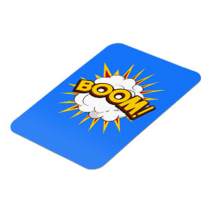 Boom! Cartoon Explosion Magnet