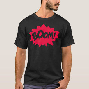 Boom chat bubble radio play cowboy  T-Shirt