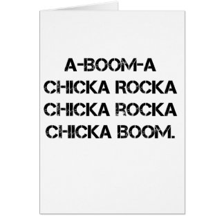 BOOM CHICK A BOOM Girl Scout Grunge Campfire Song