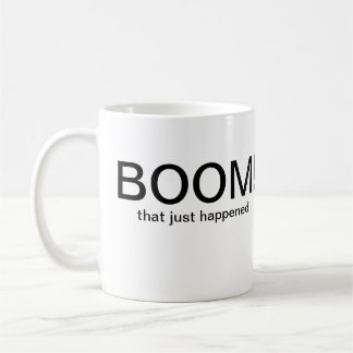 Boom coffee mug