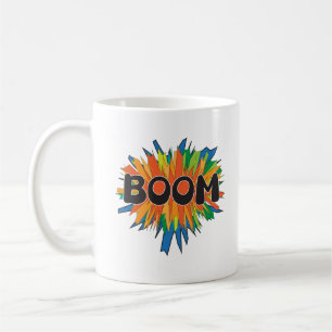 Boom Comic Pop Art Explosion Coffee Mug