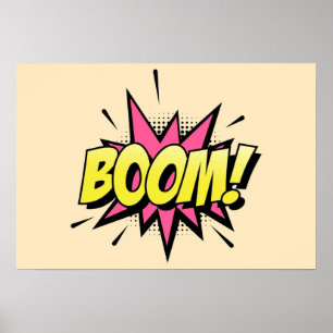 Boom  comic   poster