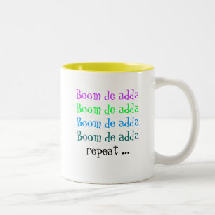 Boom de adda coffee mug