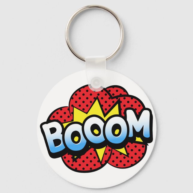 Boom dynamite key ring (Front)