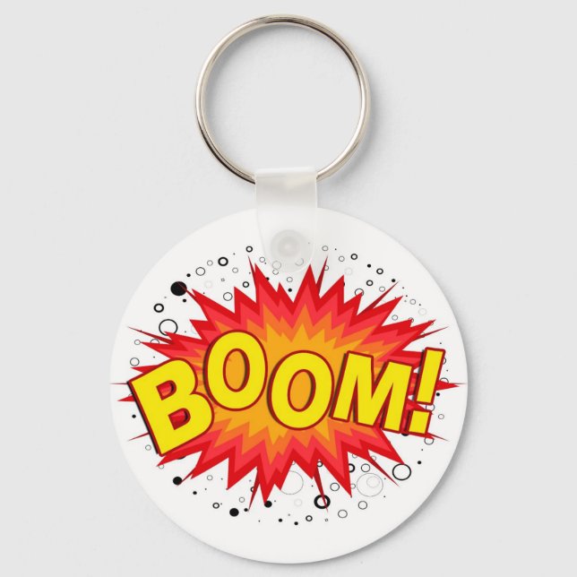 Boom! Key Ring (Front)
