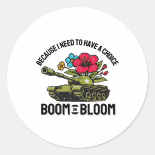 Boom Or Bloom Sticker 