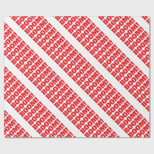 BOOM Professional elegant modern minimalist plain Wrapping Paper