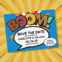 BOOM Save the Date Fun Modern