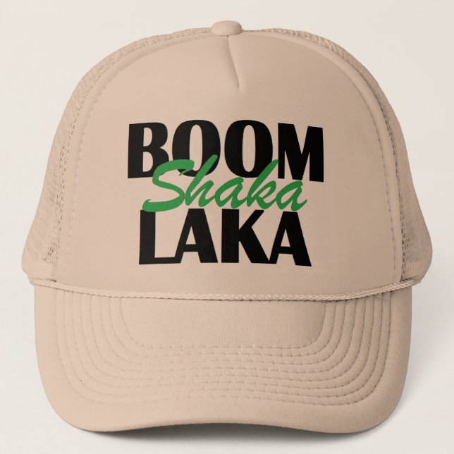 BOOM SHAKA LAKA Hat by Richy Calderon (Front)