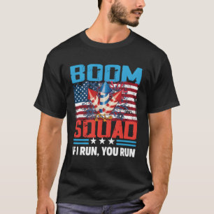 Boom Squad 4Th Of July Firework T-Shirt