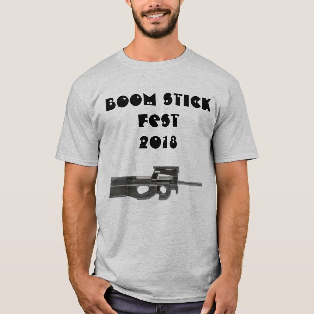 Boom Stick Fest 2018 with Prayer T-Shirt (Front)