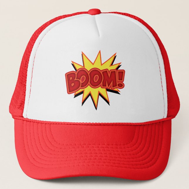 Boom! Trucker Hat (Front)