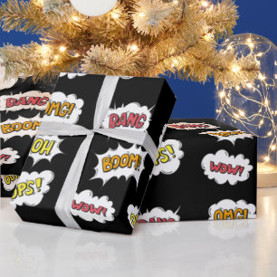 Boom  wrapping paper