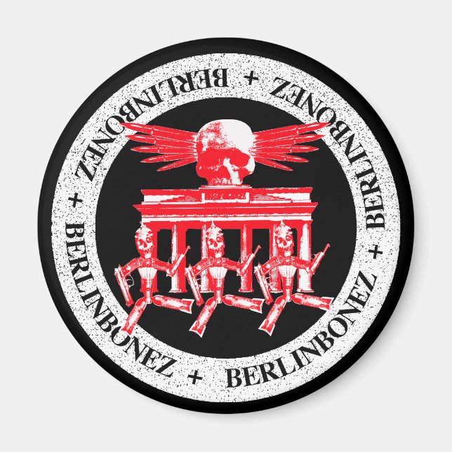 Boombastikboogiewoogie fridge Magnet (Front)