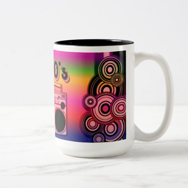Boombox 80's Retro Coffee Mug 2 (Right)